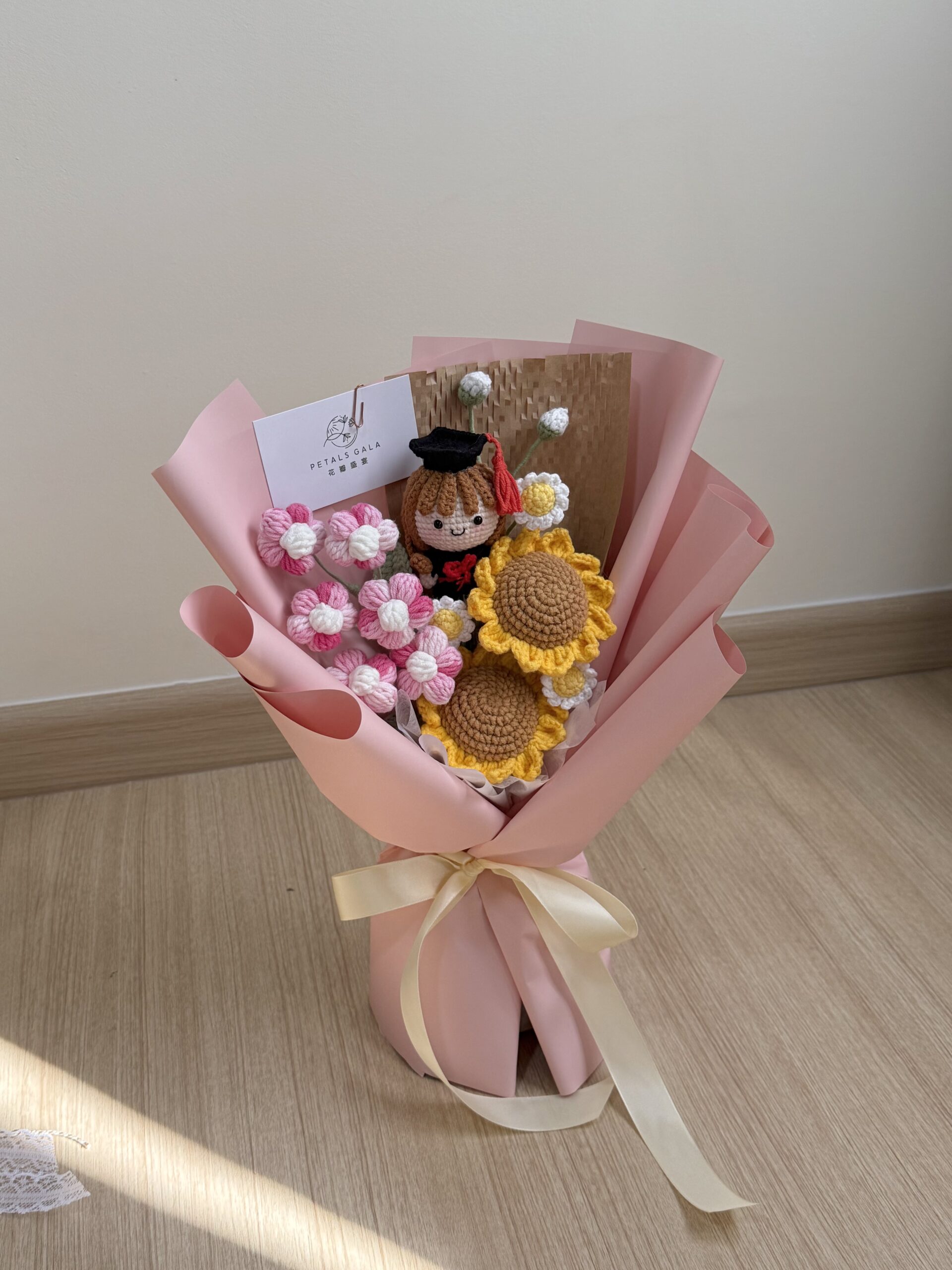 粉黄色系小向日葵 Small Cute Sunflower