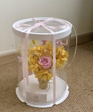 粉黄冰淇淋 Yellow Pink Theme Ice Cream