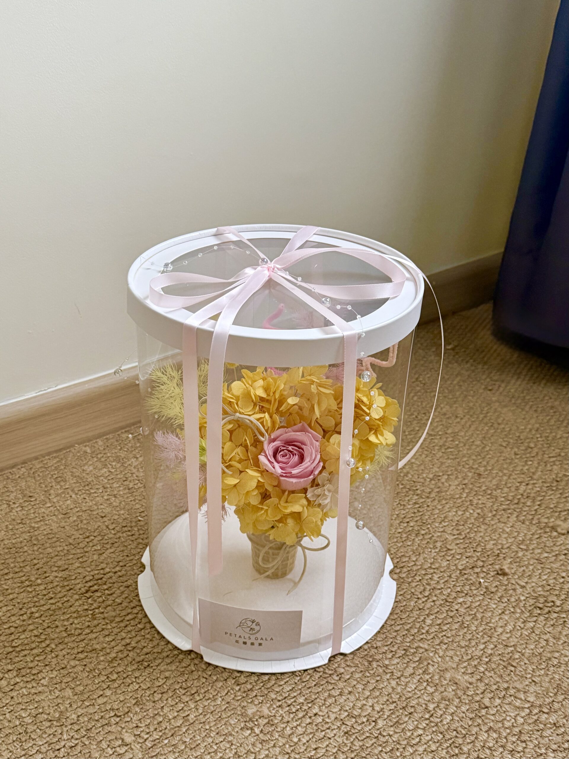 粉黄冰淇淋 Yellow Pink Theme Ice Cream - Image 3