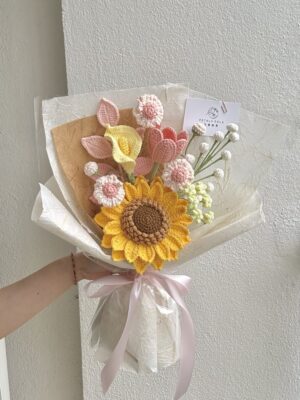 粉黄向日葵 Pink Yellow Sunflower