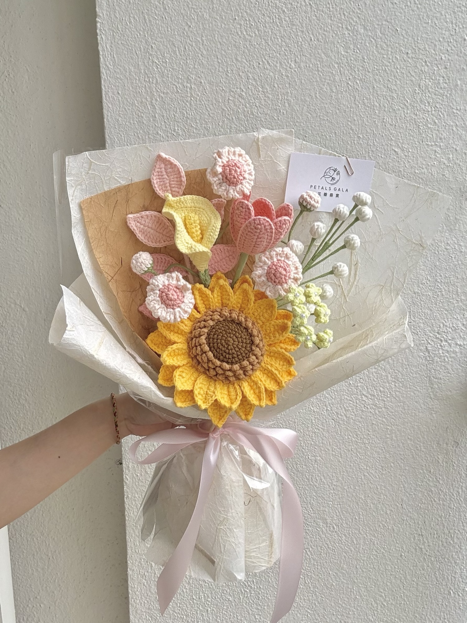 粉黄向日葵 Pink Yellow Sunflower