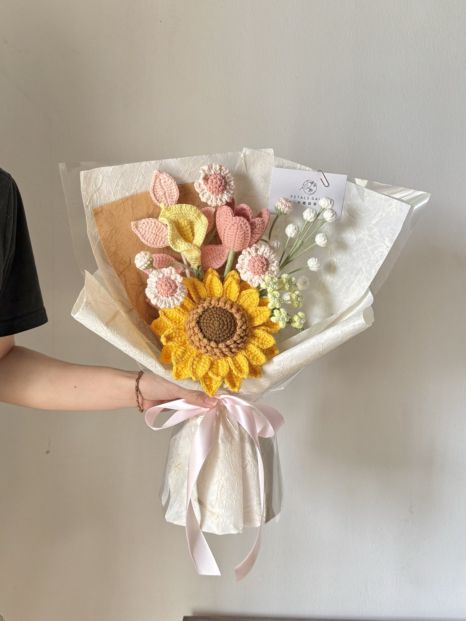 粉黄向日葵 Pink Yellow Sunflower - Image 2