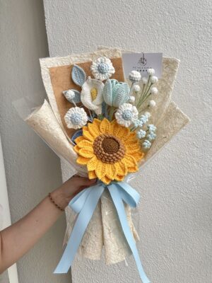 蓝黄向日葵 Blue Yellow Sunflower